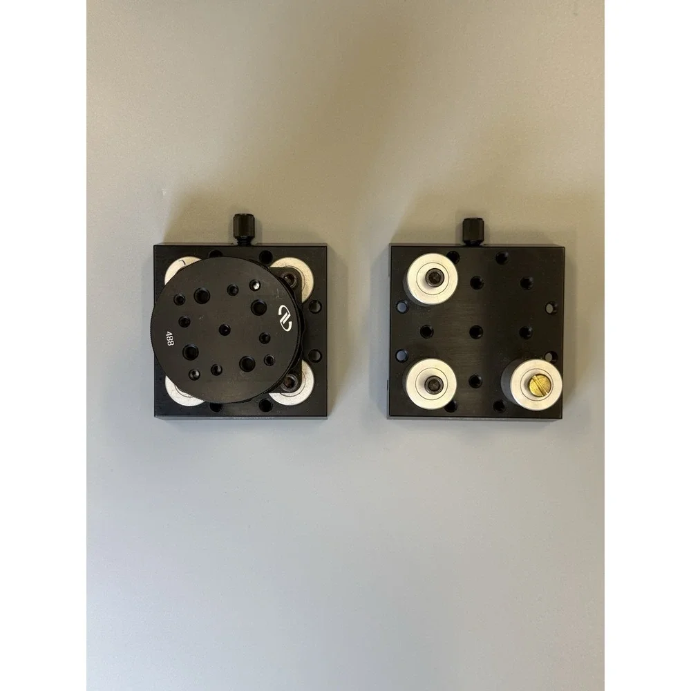2x Optical Rail PRC-3 With Vertical Stage with Rotary Platform